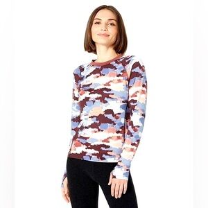 L.L. Bean Camo print top